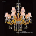 chandeliers made in italy(crystal vases and Plants disc)